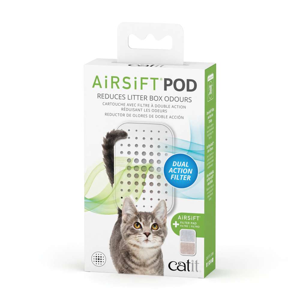 Catit Airsift Dual Action Odour Reducing Pod