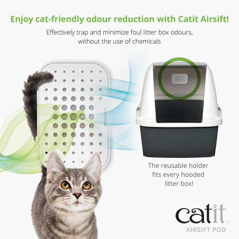 Catit Airsift Dual Action Odour Reducing Pod