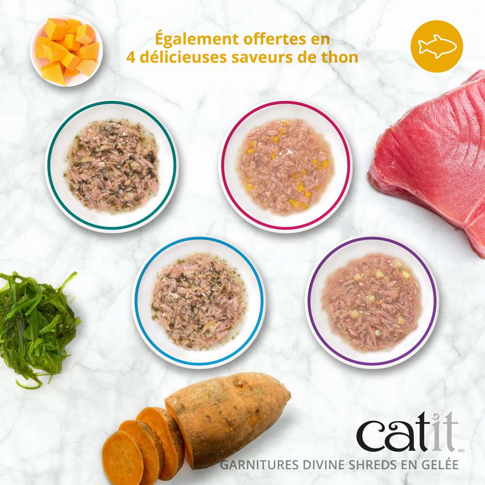 Catit Divine Shreds in Jelly Multipack