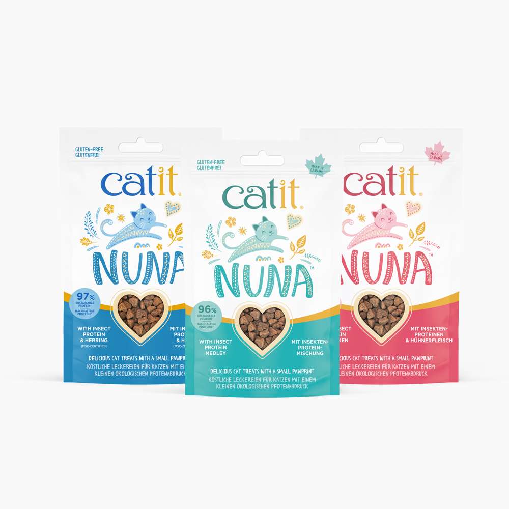 Catit Nuna Insect Protein Based Cat Treats
