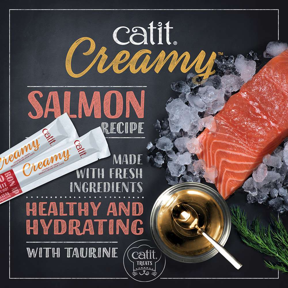Catit Creamy Cat Treats 12 Pack