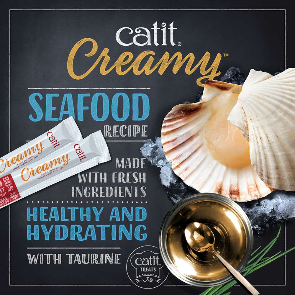 Catit Creamy Cat Treats 12 Pack